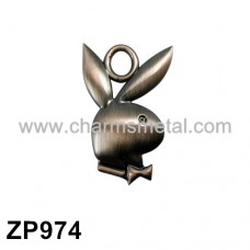 ZP974 - "PLAYBOY" Zipper Puller